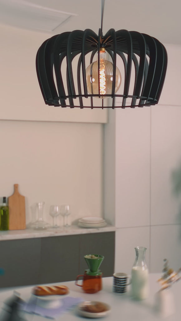 Citrouille Subtle Glow Pendant Ceiling Light in modern living space